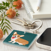 Porte-clés chien de corail (Devant Droit)