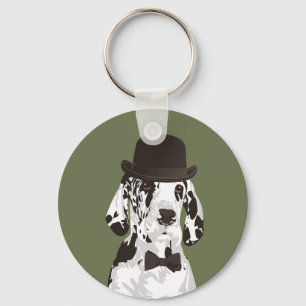 Porte-clés Chien de great dane de monsieur pour des amoureux