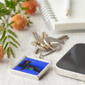 Porte-clés Chien de Noël (Côté)