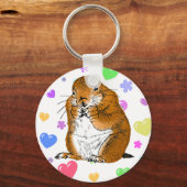 Porte-clés chien de prairie (Recto)