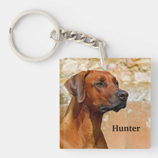 Porte-clés Chien de Rhodesian Ridgeback (Devant)