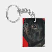Porte-clés chien de rojo (Devant gauche)