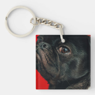 Porte-clés chien de rojo