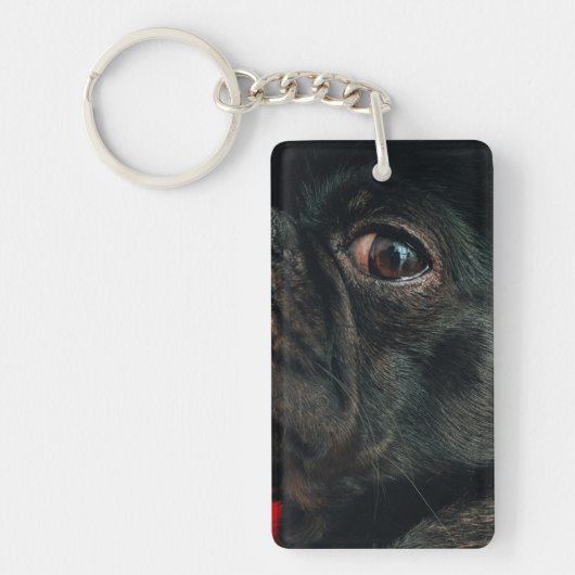 Porte-clés chien de rojo (Devant)