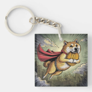 Porte-clés Chien de Shiba Inu