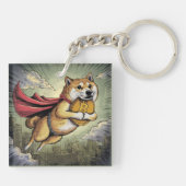 Porte-clés Chien de Shiba Inu (Dos)