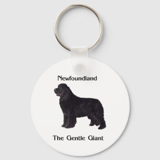 Porte-clés Chien de Terre-Neuve Le Géant Doux
