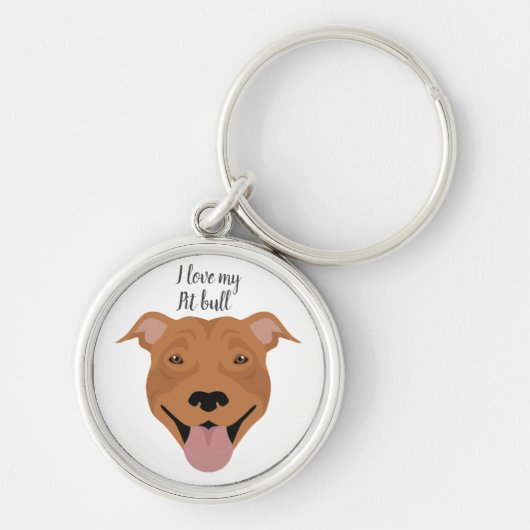 Porte-clés Chien de Terrier (Devant)