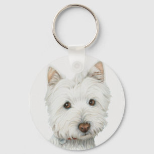 Porte-clés Chien de Westie