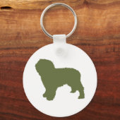 Porte-clés Chien d'eau espagnol (Recto)