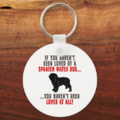 Porte-clés Chien d'eau espagnol (Recto)