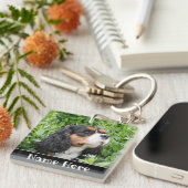 Porte-clés Chien d'Espagne du roi Charles Cavalier (Devant Droit)