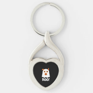 Porte-clés Chien d'Halloween Boo