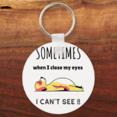 Porte-clés Chien drôle (Recto)