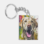 Porte-clés Chien du Labrador (Devant gauche)