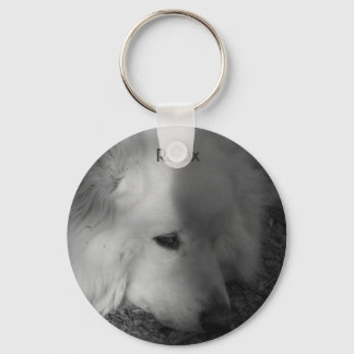 Porte-clés Chien endormi
