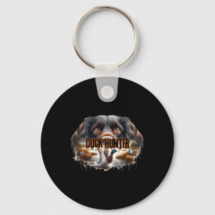 Porte-clés Chien Espagnol Boykin Avec Canards Majards Chasse