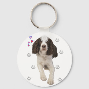 Porte-clés Chien espagnol Springer anglais