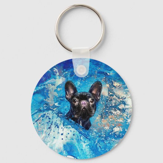 Porte-clés Chien français - Chien français (Recto)