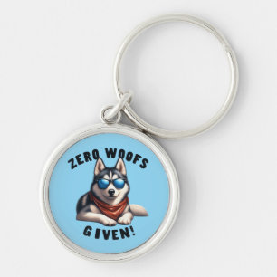 Porte-clés Chien Husky Cool Zéro Aboiements Donnés