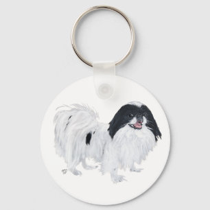 Porte-clés Chien Japonais Chin