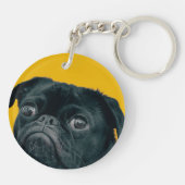 Porte-clés chien jaune (Dos)