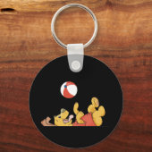 Porte-clés Chien jouant avec des T-shirts et des cadeaux de b (Recto)