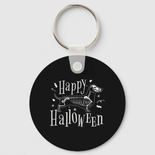 Porte-clés Chien Joyeux Halloween - T-Shirt Drôle d'Halloween