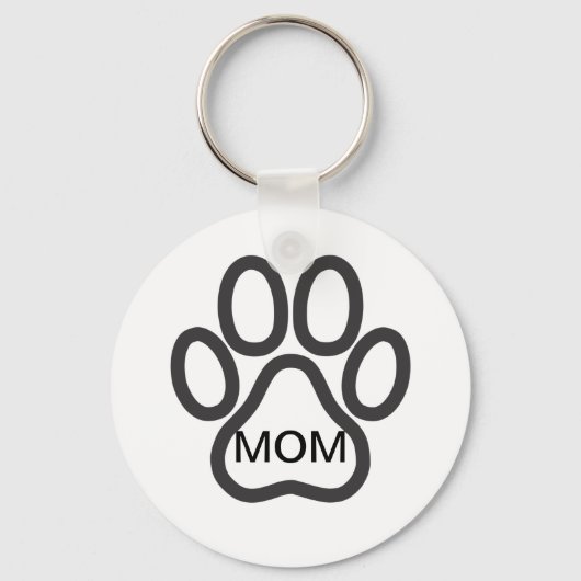 Porte-clés Chien Maman Paw Porte - clés (Recto)