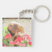 Porte-clés Chien mexicain de carlin (Dos)