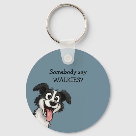 Porte-clés Chien Mignon (Recto)