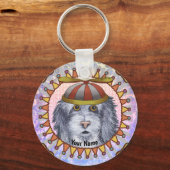 Porte-clés chien mouton Beanie (Recto)