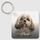 Porte-clés Chien papa mignonne Fête des pères Keepsaké (Recto)