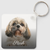 Porte-clés Chien papa mignonne Fête des pères Keepsaké (Dos)