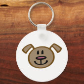 Porte-clés Chien personnalisable (Recto)