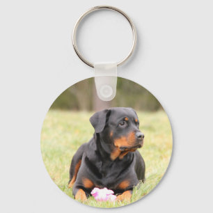 Porte-clés Chien Rottweiler
