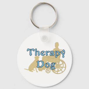 Porte-clés Chien thérapeutique