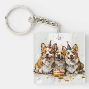 Porte-clés Chiens de Corgi gallois Pembroke