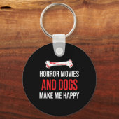 Porte-clés Chiens de films d'horreur (Recto)