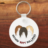 Porte-clés Chiens de taureaux à la noix (Recto)