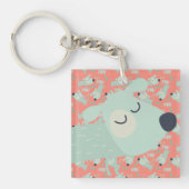 Porte-clés Chiens et os de Woof (Devant)