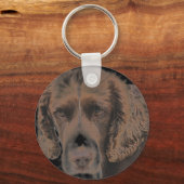 Porte-clés Chiens Springer anglais (Recto)