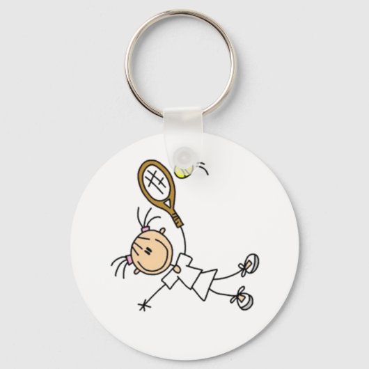 Porte-clés Chiffre de tennis (Recto)