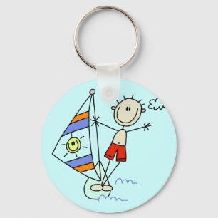 Porte-clés Chiffre T-shirts et cadeaux de bâton de parachute 