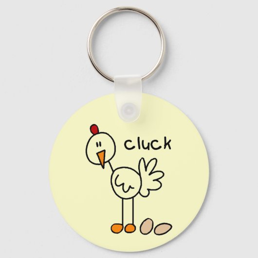 Porte-clés Chiffre T-shirts et cadeaux de bâton de poulet (Recto)