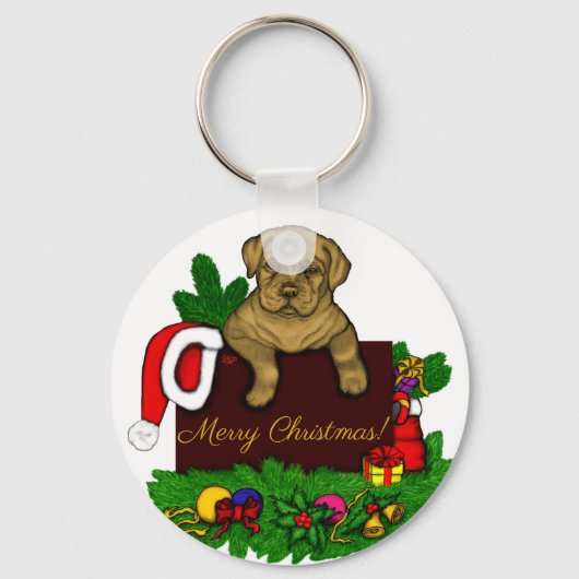 Porte-clés Chiffre XMas (Recto)