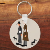 Porte-clés Chiffres de style faible (Recto)