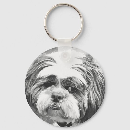 PORTE-CLÉS CHIH TZU DOG (Recto)