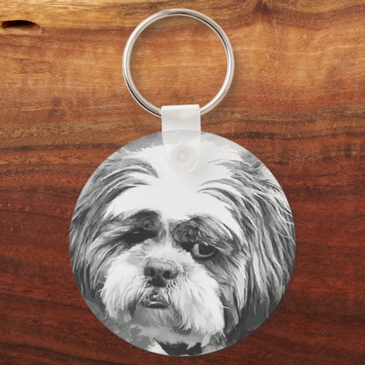 PORTE-CLÉS CHIH TZU DOG (Recto)