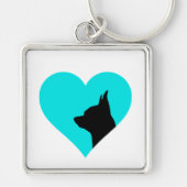 Porte-clés Chihuahua    (Devant)